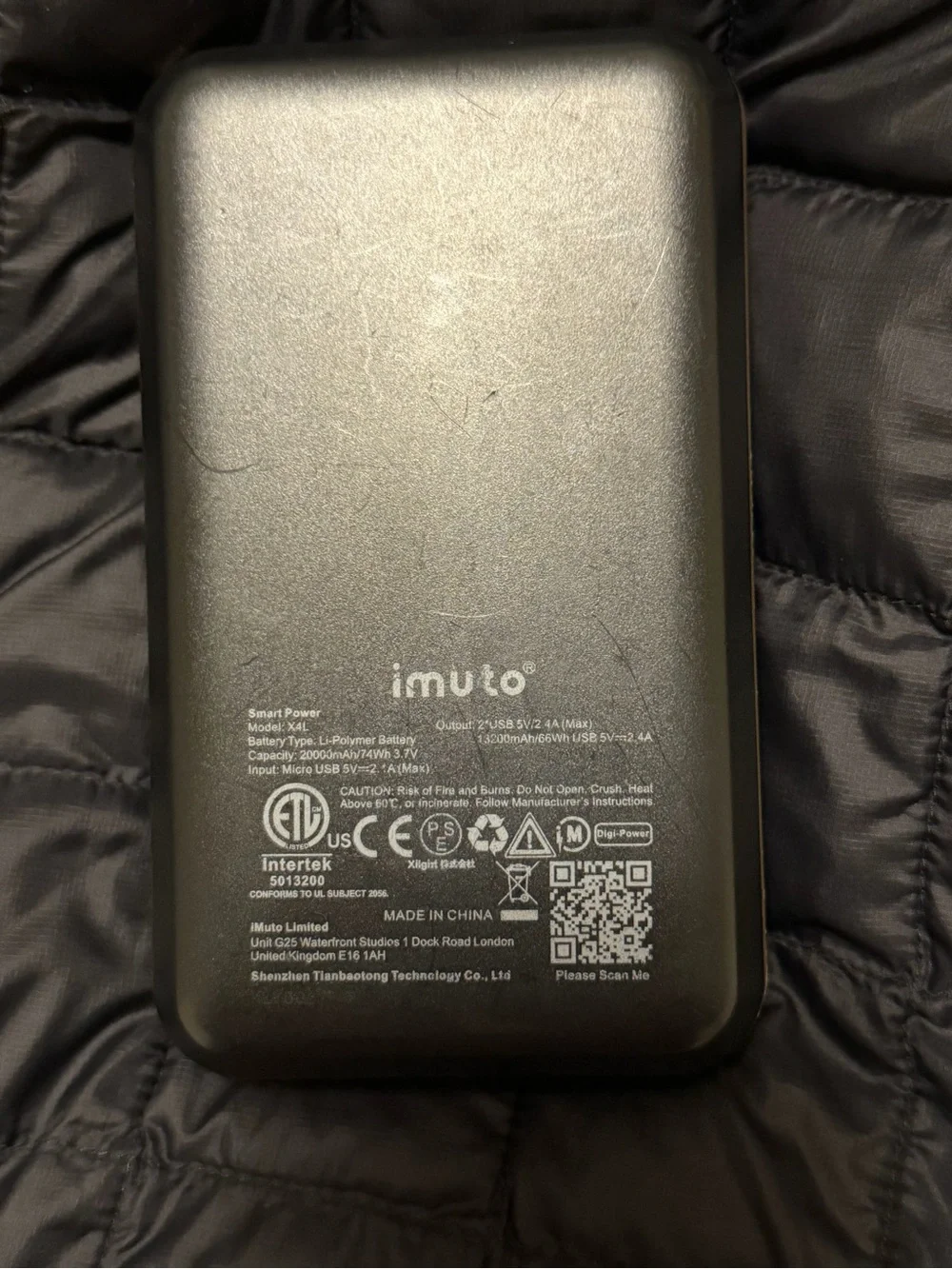 iMuto 20,000 mAh Power Bank